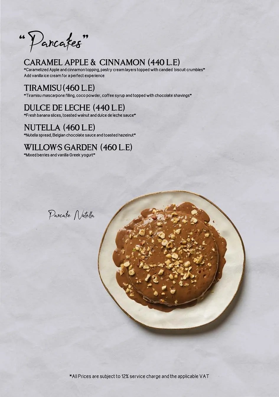 All Day Menu, page 36