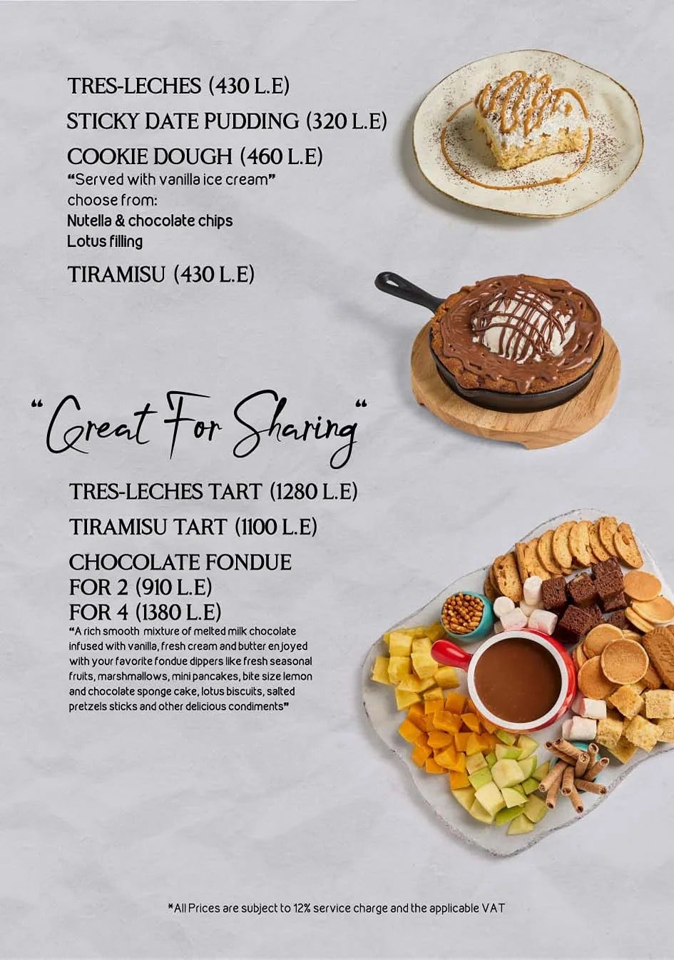 All Day Menu, page 39