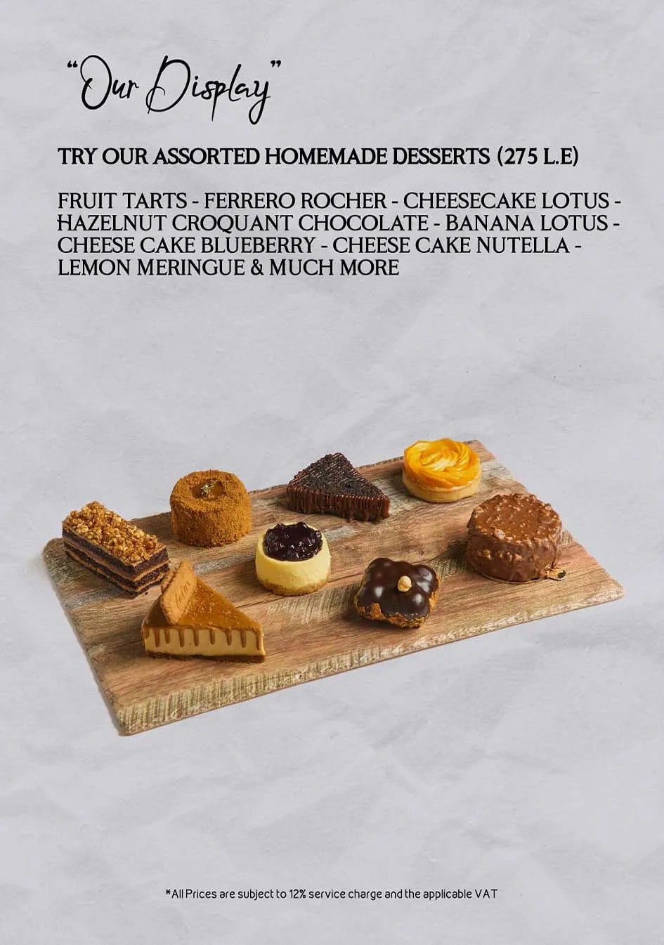 Breakfast Menu, page 20
